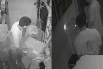 mobile shop Theft Case Four school students arrested in Mundgod