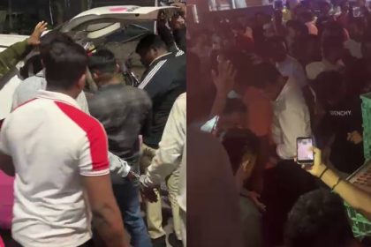 rajasthan gang tries to kidnap young woman rams car into bystanders in bengaluru