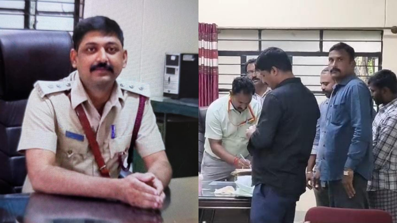 1 ಲಕ್ಷ ಲಂಚ ಪಡೆಯುತ್ತಿದ್ದಾಗ ರೆಡ್‌ಹ್ಯಾಂಡ್‌ ಆಗಿ ಸಿಕ್ಕಿಬಿದ್ದ ಅಗ್ನಿಶಾಮಕ ಅಧಿಕಾರಿ