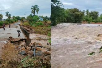 the hanur region has received good rainfall over the past two days