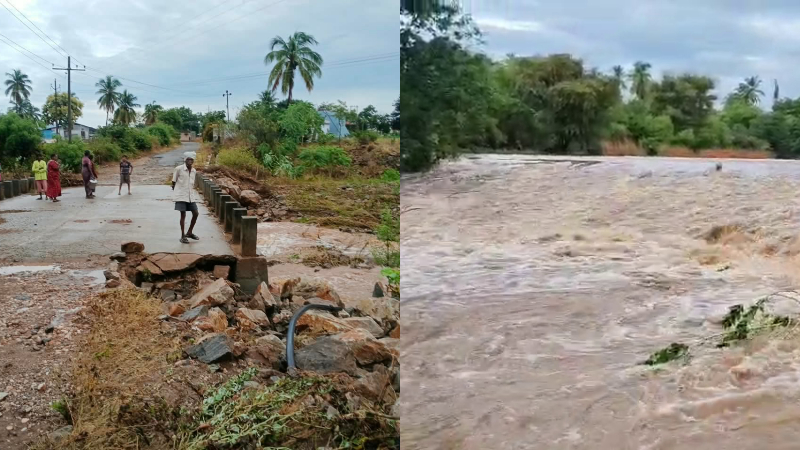 the hanur region has received good rainfall over the past two days