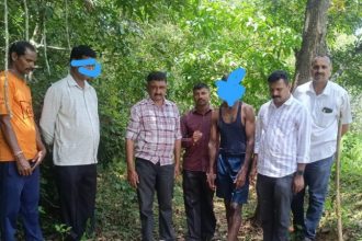 two accused arrested for selling deer meat in hosanagara