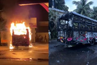 udupi bus fire