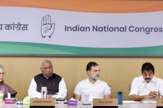 we should take to streets rahul gandhis call at cwc meet over vote chori allegations