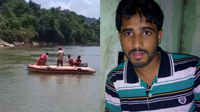 youth dies after falling into tunga river in sringeri