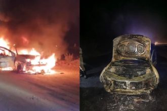 Car fire Accident