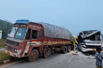 Chitradurga KSRTC Lorry Accident