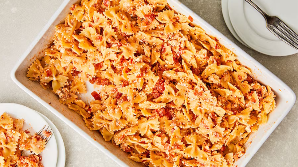 Easy Baked Feta Pasta