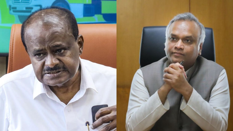 ಸ್ಟಿಂಗ್ ಸಾಮ್ರಾಟನ ಸಿಂಡಿಕೇಟ್ ನಲ್ಲಿ ನೀವು ಒಂದು ಭಾಗ: ಪ್ರಿಯಾಂಕ್‌ಗೆ ಹೆಚ್‌ಡಿಕೆ ತಿರುಗೇಟು