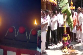 ಗರ್ಭಗುಡಿ ಬಾಗಿಲು ತೆರೆದು ಹಾಸನಾಂಬ ಜಾತ್ರಾ ಮಹೋತ್ಸವಕ್ಕೆ ಚಾಲನೆ 7 Hasanamba 1