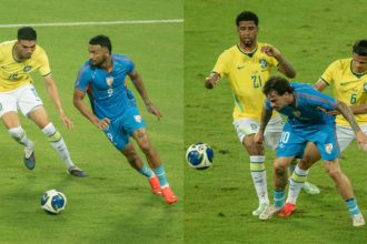 Historic FIFA Friendly Brazil Outclasses India 4 0 at Kolkatas Salt Lake Stadium