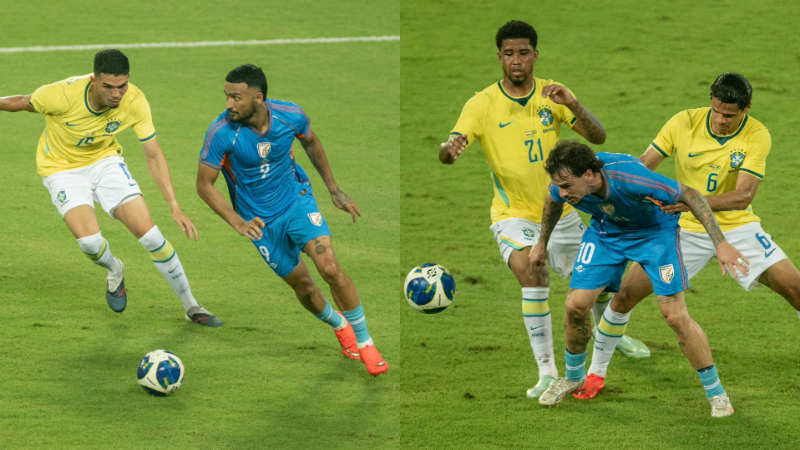ಭಾರತದ ವಿರುದ್ಧ ಬ್ರೆಜಿಲ್‌ಗೆ 4-0 ಗೋಲುಗಳ ಭರ್ಜರಿ ಜಯ