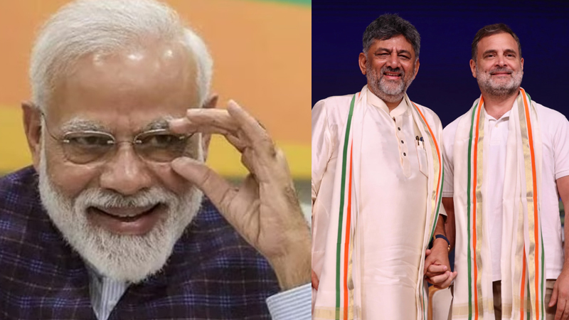 ಪರಿಷತ್ ಫೈಟ್ನಲ್ಲಿ ಶೂನ್ಯ ಸಂಪಾದನೆ; ಕಾಂಗ್ರೆಸ್ ಎಷ್ಟು ಸ್ಥಾನ ಗೆದ್ದಿರಬಹುದು ಊಹಿಸಿ? – ಕಾಲೆಳೆದ ಮೋದಿ