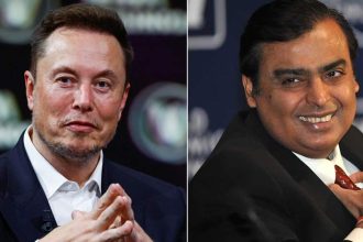 Mukesh Ambani Elon Musk