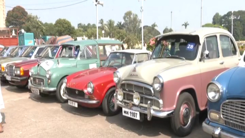 Mysuru Dasara Vintage Car Exhibition 2