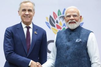 PM Modi and Mark Carney