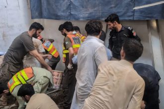 Pakistan Peshwar School Collapse