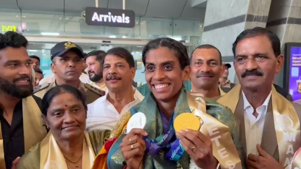 ಪೂವಮ್ಮಗೆ ಮಂಗಳೂರಿನಲ್ಲಿ ಅದ್ಧೂರಿ ಸ್ವಾಗತ – ರಾಜ್ಯ ಸರ್ಕಾರದ ವಿರುದ್ಧ ಅಸಮಾಧಾನ