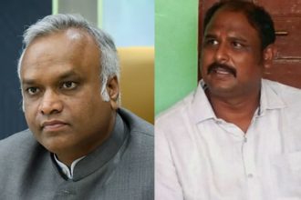 ದಸರಾ ವೇಳೆ ದಲಿತ ಸಚಿವರಿಗೆ ಅಪಮಾನ; ಪ್ರಿಯಾಂಕ್ ಖರ್ಗೆ ರಾಜೀನಾಮೆ ಕೊಡಲಿ: ಅಶ್ವಿನ್ ಕುಮಾರ್ 32 Priyank Kharge Ashwin kumar 1 1