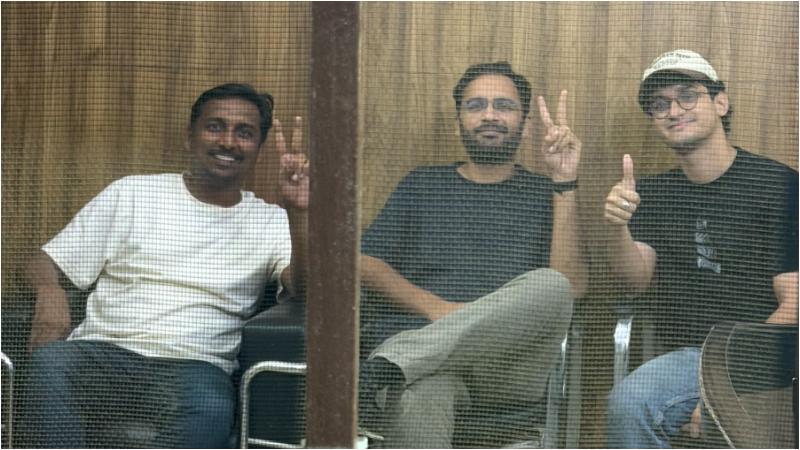 CJP Protest| ಸೌರವ್ ದಾಸ್, ಅಶುತೋಷ್ ರಾಂಕಾ ಮತ್ತು ಅಜಿಂಕ್ಯ ಶಿಂಧೆ ಅರೆಸ್ಟ್‌