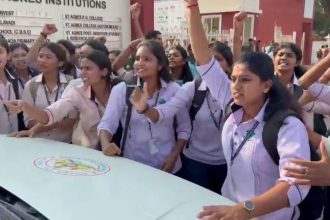 St Agnes College Students Protest