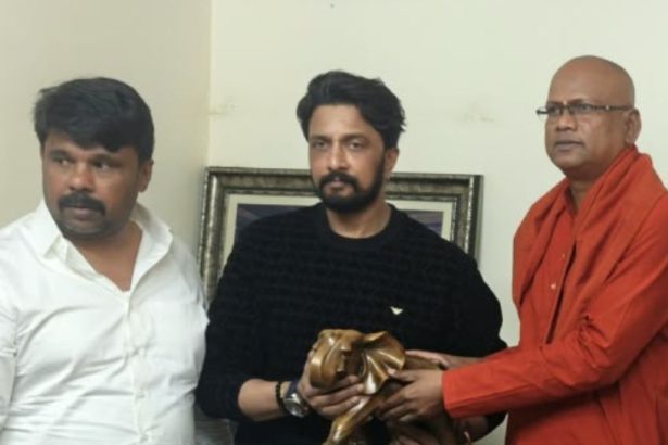 Sudeep in chitradurga