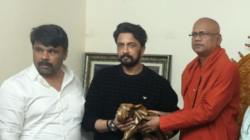 Sudeep in chitradurga
