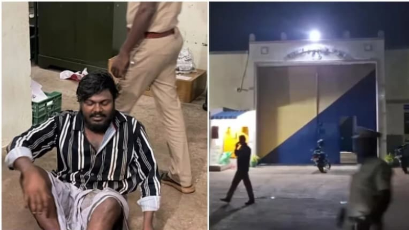 Tamil Nadu Theni Sub Jail Break 17 Convicts Escape One Arrested