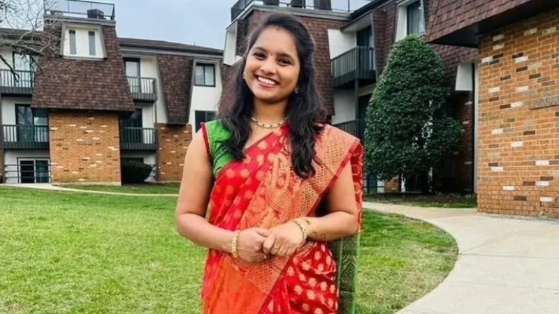Telangana Woman Dies In Car Accident In US