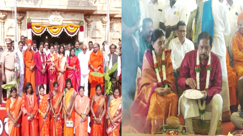 ತುಮಕೂರು ದಸರಾಗೆ ಅದ್ಧೂರಿ ಚಾಲನೆ – ಧ್ವಜಾರೋಹಣ ನೆರವೇರಿಸಿದ ಡಿಸಿಎಂ ಪರಮೇಶ್ವರ್