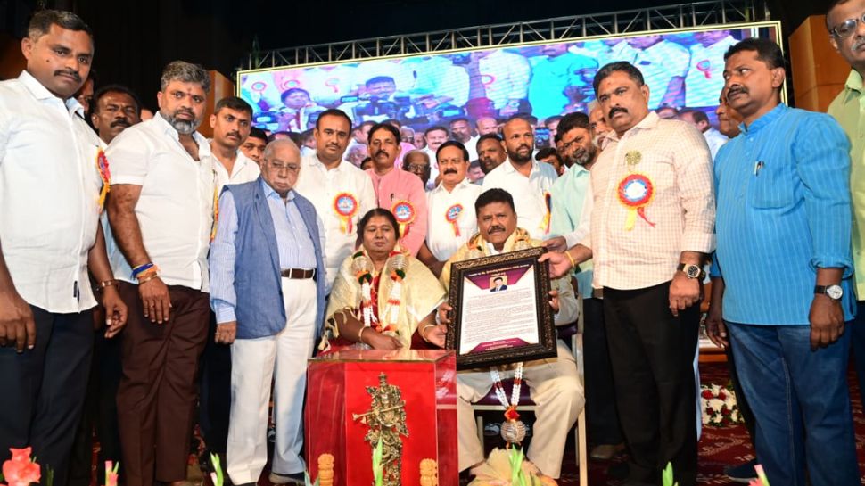 ಶಿಕ್ಷಣ ಕ್ಷೇತ್ರದ ಸೇವೆಗೆ ಗೌರವದ ಗರಿ: ಪ್ರಾಚಾರ್ಯ ರತ್ನ ಪ್ರೊ. ಶ್ರೀಕಂಠಯ್ಯ ಅವರಿಗೆ ಸನ್ಮಾನ