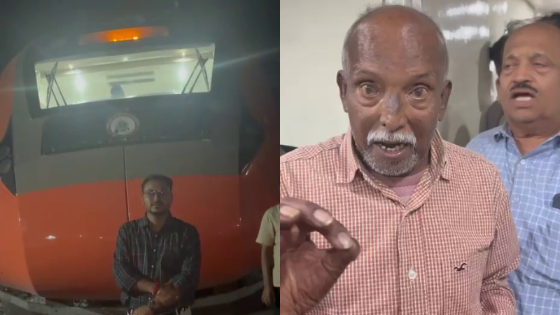 ದಾವಣಗೆರೆ ಬಳಿ 4 ಗಂಟೆ ಒಂದೇ ಕಡೆ ನಿಂತ ವಂದೇ ಭಾರತ್ – ನಾಲ್ಕು ರೈಲುಗಳ ಸಂಚಾರ ವ್ಯತ್ಯಯ