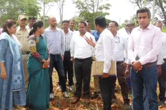 central drought study team chamarajanagara
