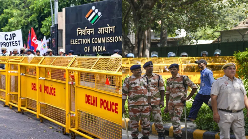 CJP ಪ್ರತಿಭಟನೆ ಎಫೆಕ್ಟ್‌; ಮೆಟ್ರೋ ನಿರ್ಬಂಧ, ರೈಲುಗಳ ರದ್ದು, 23,000 ಪೊಲೀಸರ ನಿಯೋಜನೆ