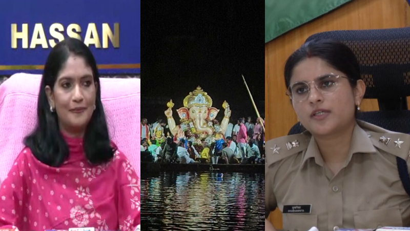ತೊಂದರೆ ಆದ್ರೆ ಮಾತ್ರ ಕಾಯ್ದೆ ತೋರಿಸುತ್ತೀರಿ, ಅವಘಡ ಆಗಿದ್ರೆ ಯಾರು ಹೊಣೆ? – ದೇವಿಗೆರೆಯಲ್ಲಿ ಗಣೇಶ ವಿಸರ್ಜನೆಗೆ ಡಿಸಿ ಅಸಮಾಧಾನ