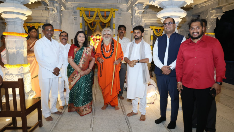 ಸತ್ಯಸಾಯಿ ಗ್ರಾಮದ ನವರಾತ್ರಿಯಲ್ಲಿ ನೊಣವಿನಕೆರೆ ಶ್ರೀಗಳು ಭಾಗಿ 10 nonavinakere swamiji satya sai