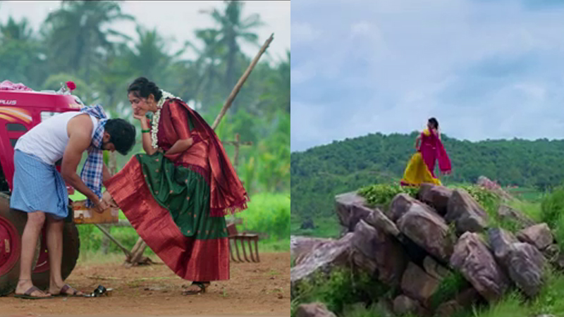 ‘ಪ್ರೇಮದ ಊರಲಿ’ ಸಿನಿಮಾ ಎಫೆಕ್ಟ್ - ಮಳೆ ಮಲ್ಲೇಶ್ವರ ದೇವಾಲಯಕ್ಕೆ ಪ್ರವಾಸಿಗರ ದಂಡು! 2 premada oorali 2