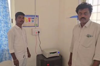 public tv impact power finally restored to maternity ward at tekkalakote chc with new ups 2