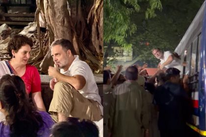 rahul gandhi protest