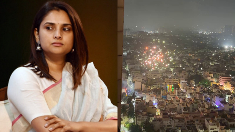 ಹಬ್ಬದ ಹೆಸರಲ್ಲಿ ಮಧ್ಯರಾತ್ರಿ ವರೆಗೂ ಪಟಾಕಿ ಸಿಡಿಸೋದಕ್ಕೆ ನಟಿ ರಮ್ಯಾ ಕಿಡಿ