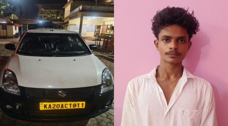 ಬೀಡಾಡಿ ದನವನ್ನು ಕಾರಿಗೆ ತುಂಬಿಕೊಂಡು ಪರಾರಿ: ಪ್ರಮುಖ ಆರೋಪಿ ಬಂಧನ
