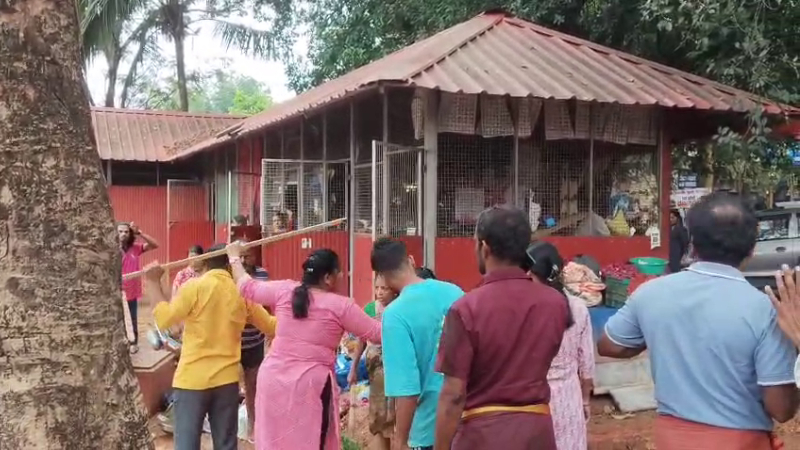 women assaulted by a former rowdy sheeter in front of the southadka temple